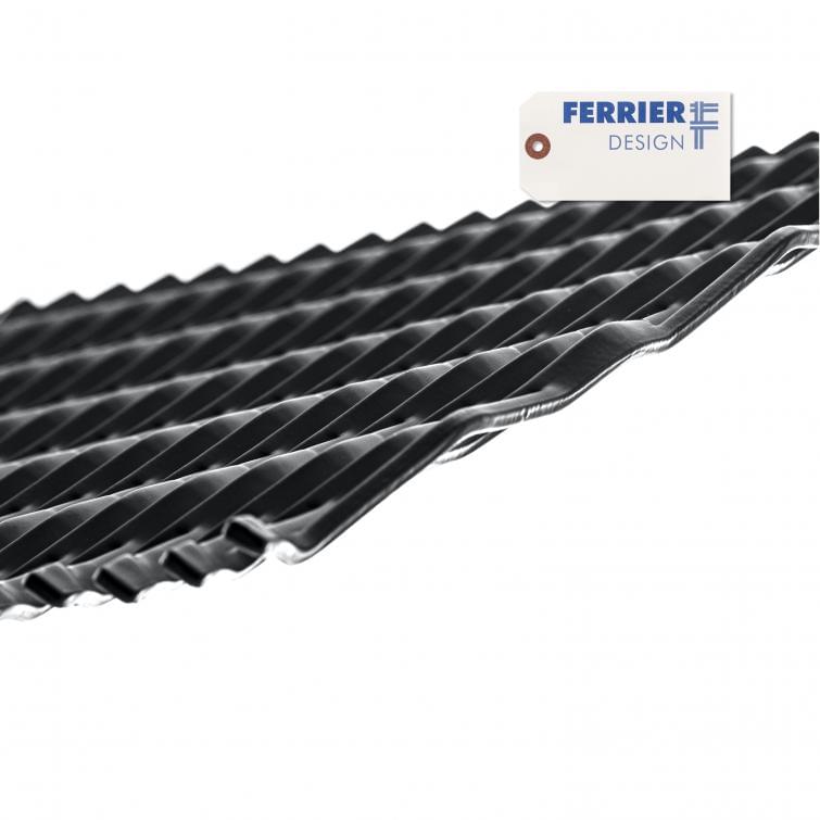 Ferrier Ampliato Aalto pattern
Powder coat matte black Ferrier Ampliato Aalto pattern
Powder coat matte black